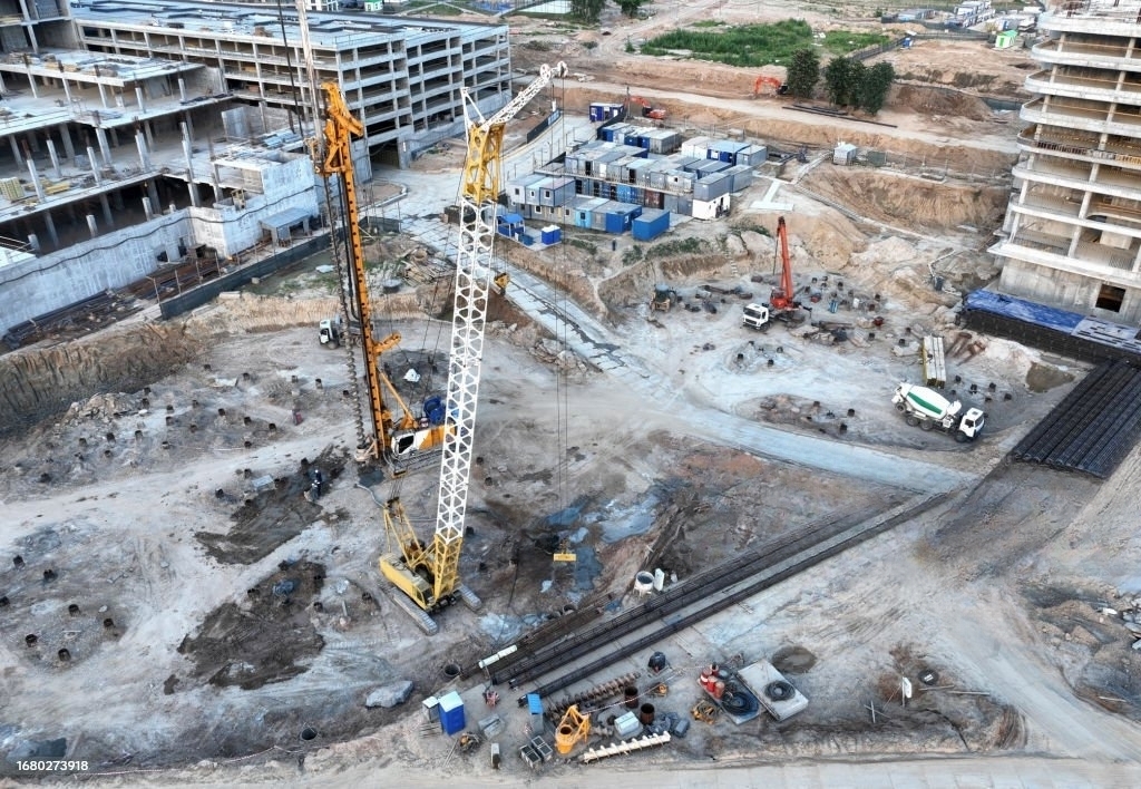 Kazık yükleme deneyi — statik eksenel yükleme